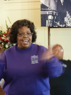 Rutha Mae Harris, an original Freedom Singer, inspired the Albany protesters.